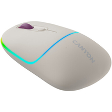 Мышь CANYON MW-22 Dual Band RGB Wireless Rice (CNS-CMSW22RC)