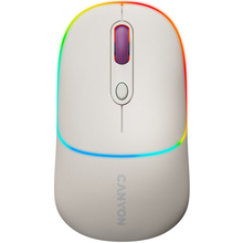 Мышь CANYON MW-22 Dual Band RGB Wireless Rice (CNS-CMSW22RC)