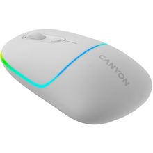 Миша CANYON MW-22 Dual Band RGB Wireless Snow White (CNS-CMSW22SW)