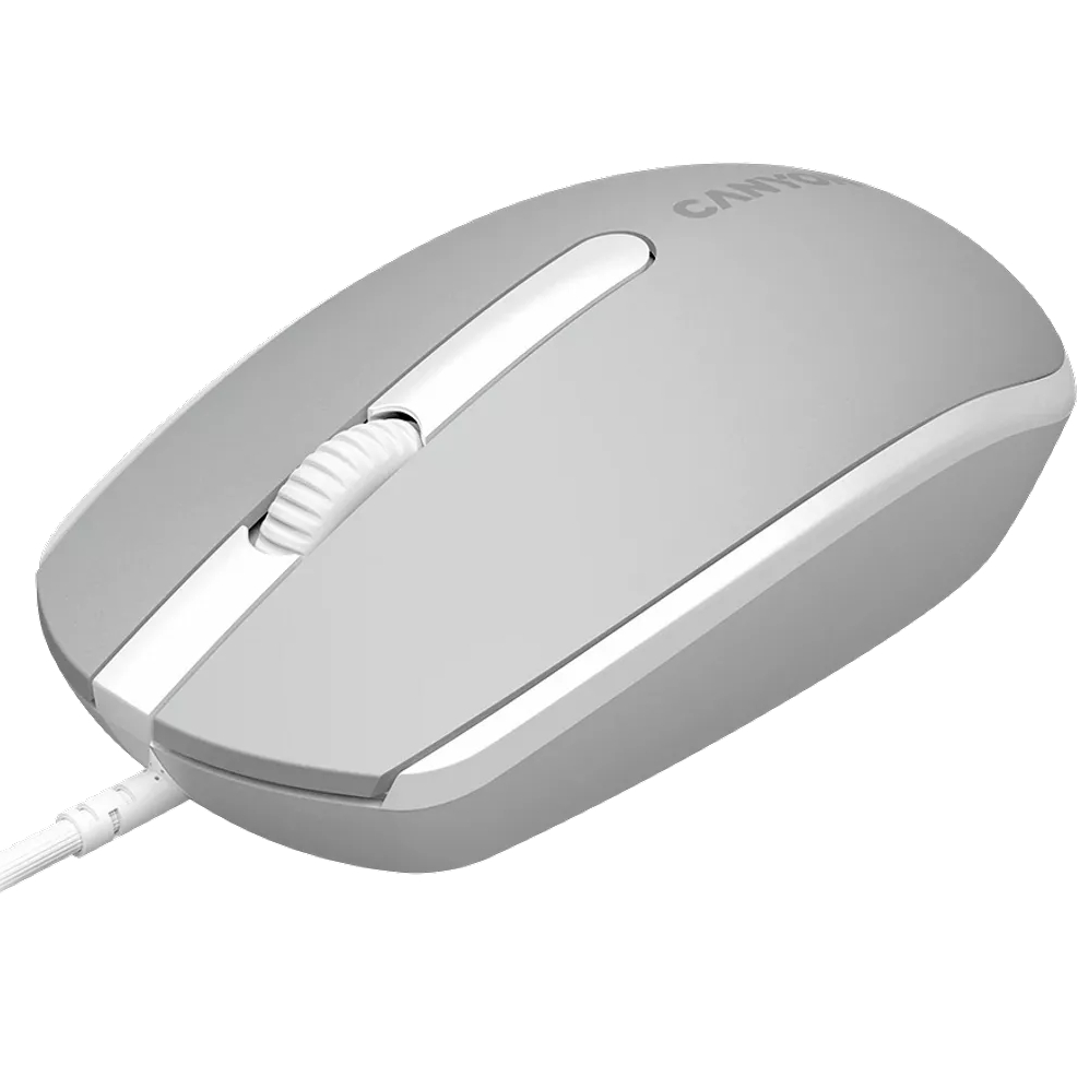 Миша CANYON M-10 USB Dark Grey (CNE-CMS10DG) Тип підключення дротове