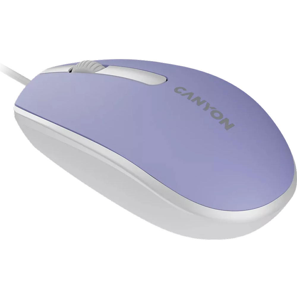 Мышь CANYON M-10 USB Mountain Lavender (CNE-CMS10ML) Тип сенсора оптический