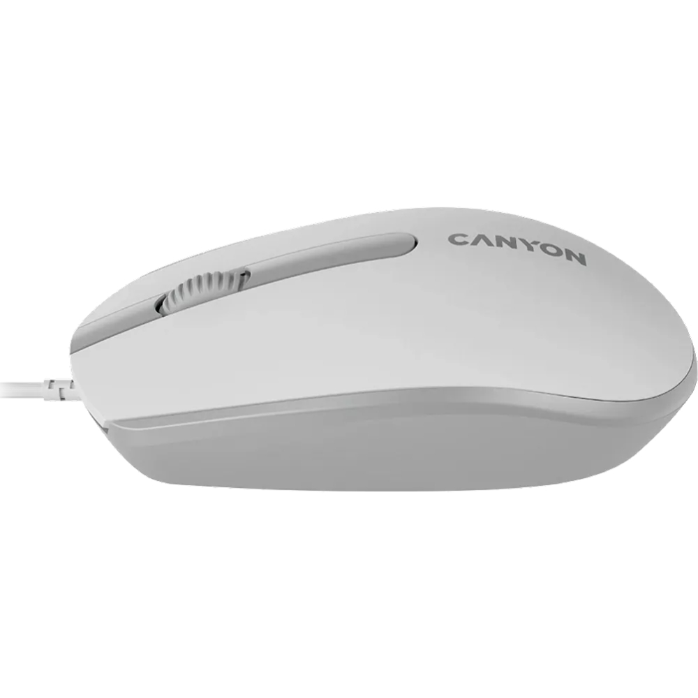 Мышь CANYON M-10 USB White Grey (CNE-CMS10WG) Разрешение сенсора 1000