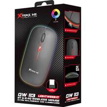 Мышь XTRIKE ME GW-113 Bluetooth RGB Black