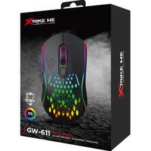 Мышь XTRIKE ME GW-611 RGB Black