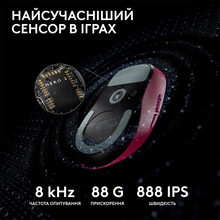 Миша LOGITECH G PRO X SUPERLIGHT 2 LIGHTSPEED Gaming, Magenta (910-006797)
