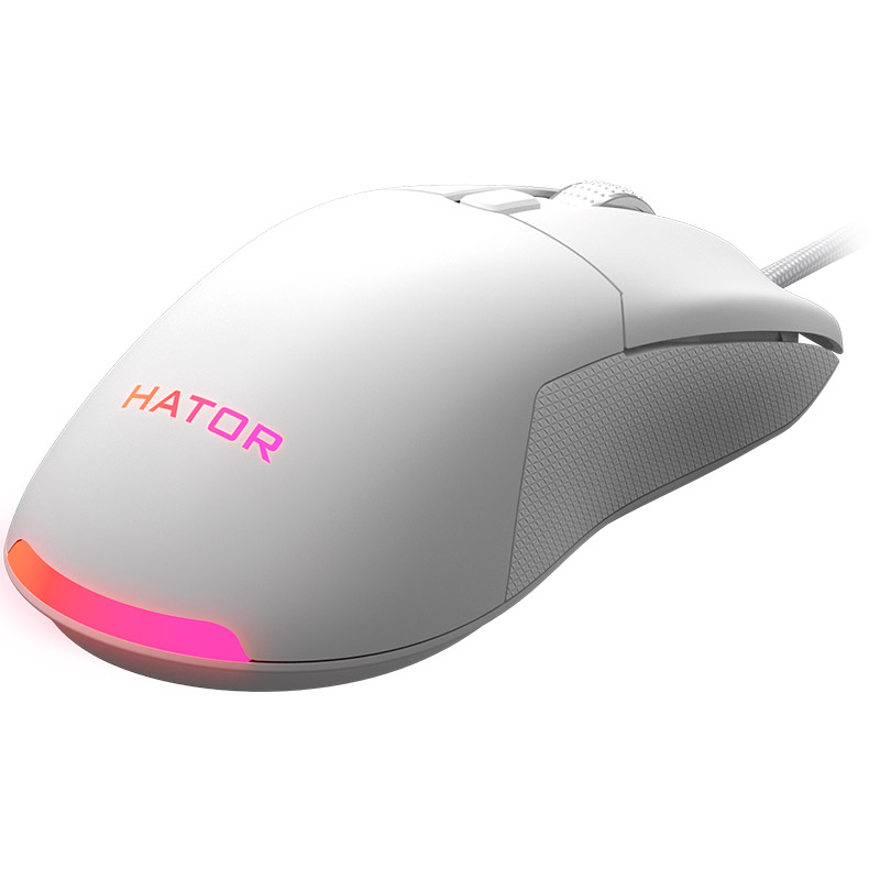 Мышь HATOR Pulsar 2 White (HTM-511) Тип подключения проводное