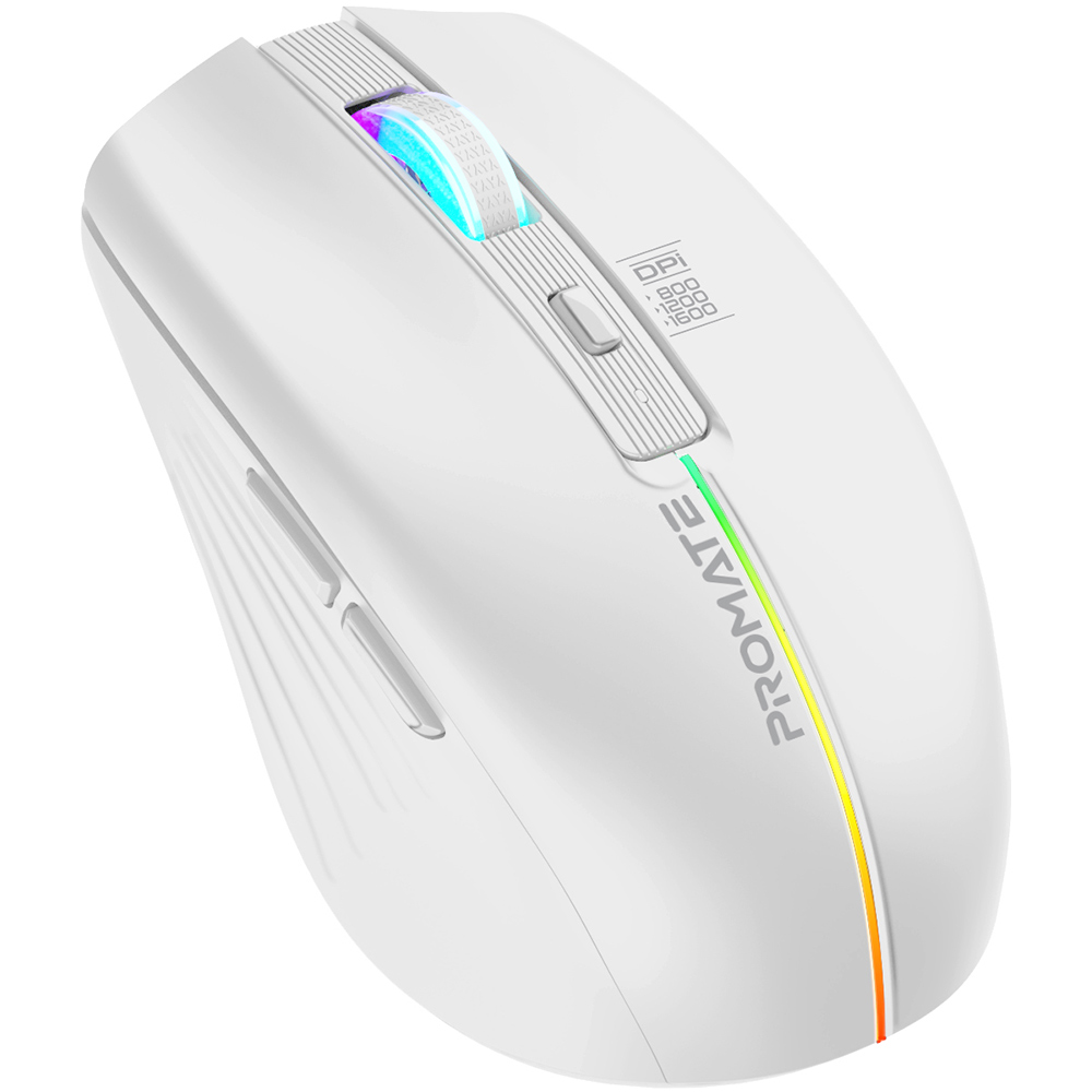 Мышь PROMATE Kitt Wireless White (kitt.white)