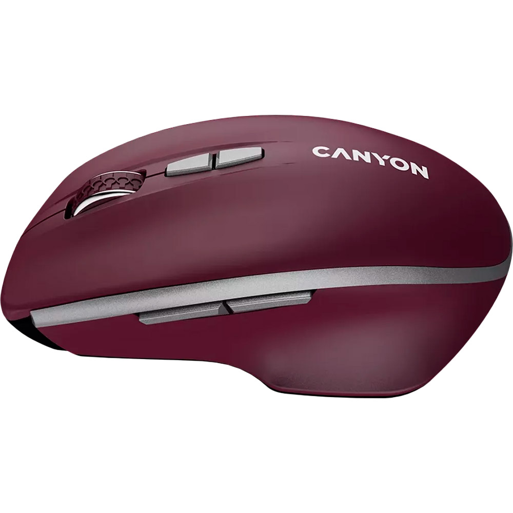 Миша CANYON MW-21 Burgundy (CNS-CMSW21BR) Бездротове підключення RF