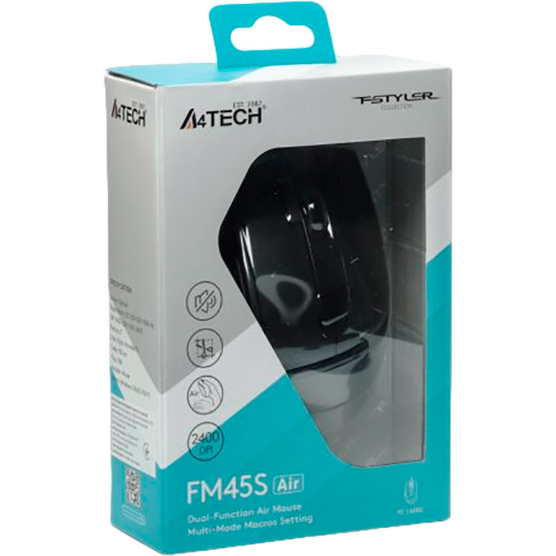 Покупка Мышь A4TECH Fstyler FM45S Stone Grey