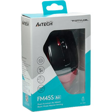 Мышь A4TECH Fstyler FM45S Air Sports Red