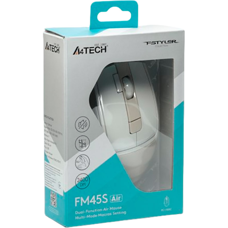 Покупка Мышь A4TECH Fstyler FM45S Air Cream Beige