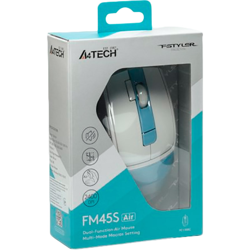 Покупка Мышь A4TECH Fstyler FM45S Air lcy Blue