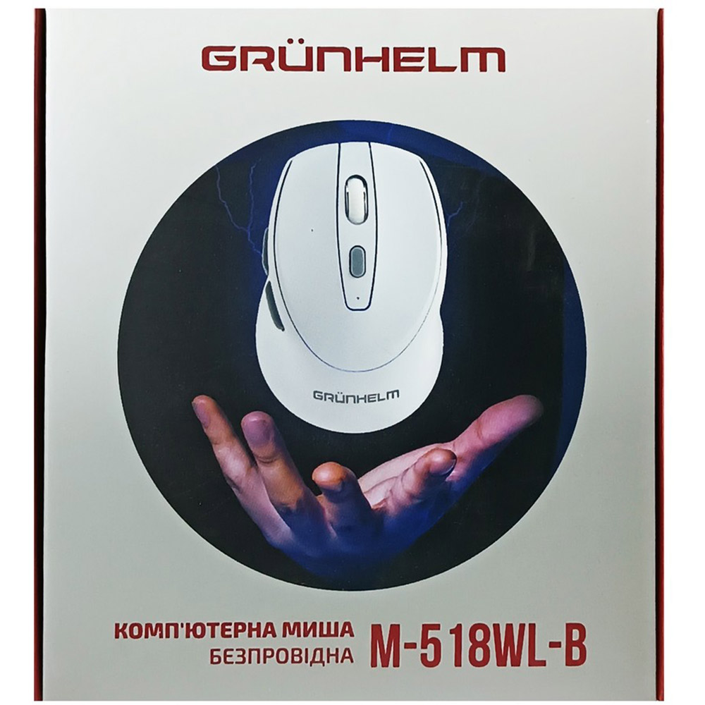 Внешний вид Мышь GRUNHELM M-518WL-B