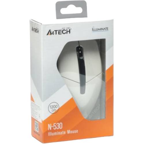 В Украине Мышь A4TECH N-530 USB White