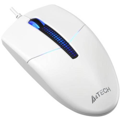 Фото Мышь A4TECH N-530 USB White