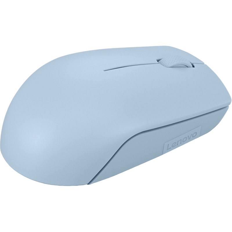 Внешний вид Мышь LENOVO 300 Wireless Mouse Frost Blue (GY51L15679)