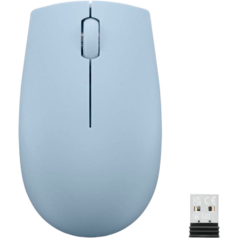 Мышь LENOVO 300 Wireless Mouse Frost Blue (GY51L15679) Беспроводное подключение RF