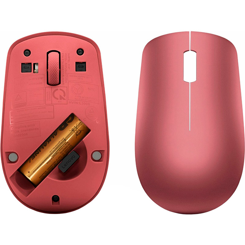 Миша LENOVO 530 Wireless Mouse Cherry Red (GY50Z18990) Бездротове підключення RF