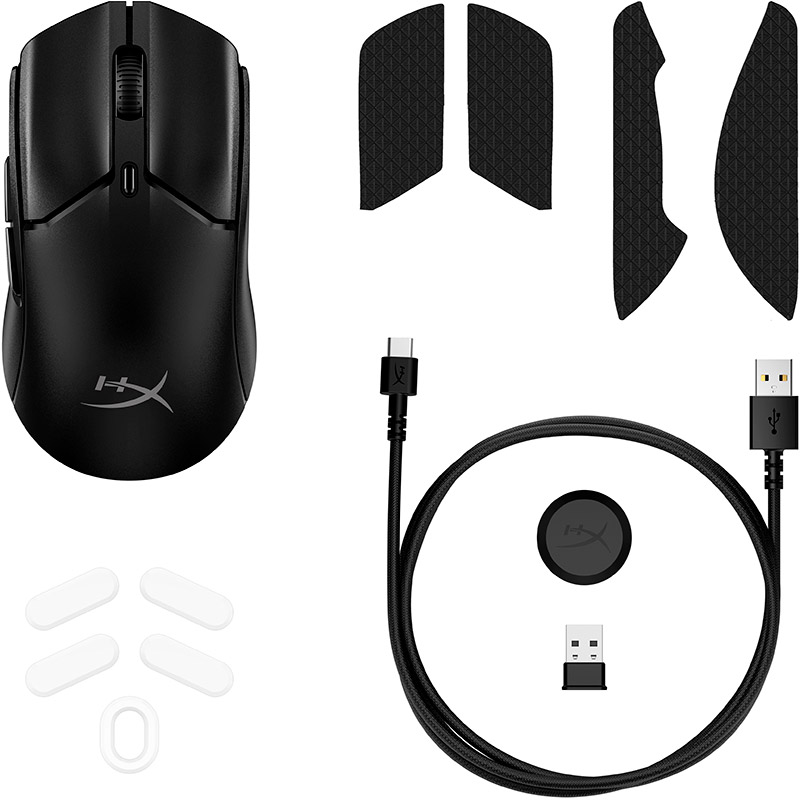 Внешний вид Мышь HYPERX Pulsefire Haste 2 Mini Wireless Black (7D388AA)