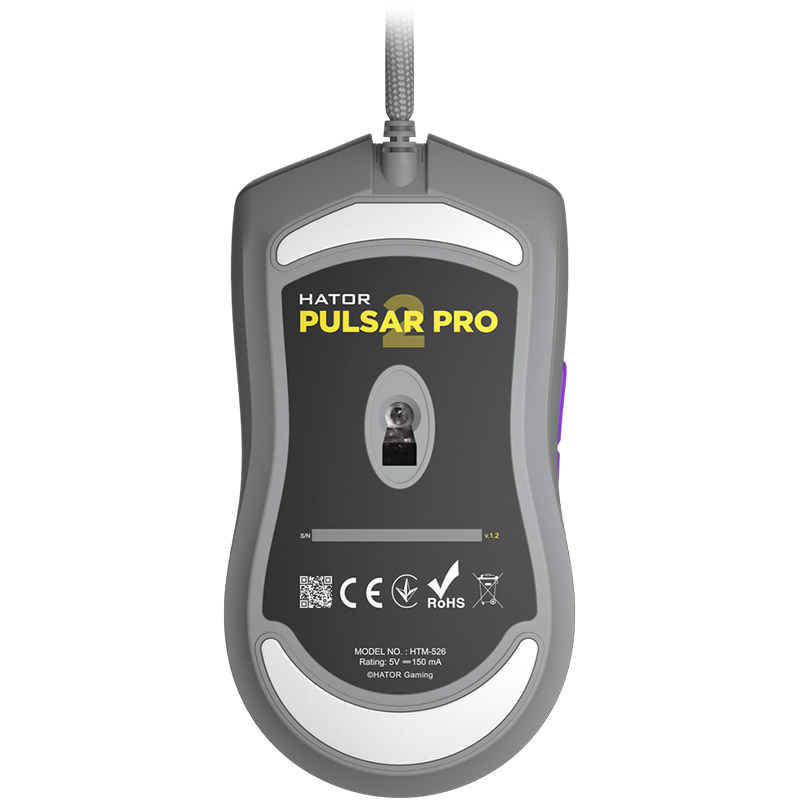 Миша HATOR Pulsar 2 PRO Titanium (HTM-526) Тип підключення дротове