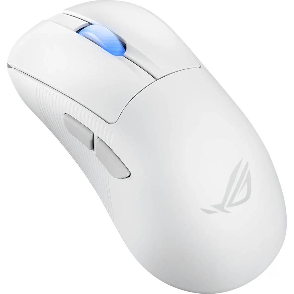 Миша ASUS ROG Keris II WL ACE White (90MP03N0-BMUA10) Комплектація Мишка, Підсилювач частоти опитування ROG, Бездротовий приймач, Подовжувач USB-ключа, Набір стрічок для захоплення миші, Змінні ніжки миші, 2-метровий ROG Paracord, Наклейка ROG, Листівка з подякою, Інструкція, Гарантійний талон;