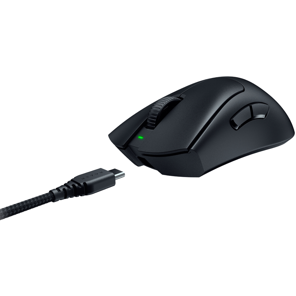 Миша RAZER DeathAdder V3 PRO і HyperPolling Wireless Dongle (RZ01-04630300-R3WL) Бездротове підключення RF