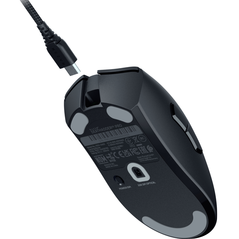 Миша RAZER DeathAdder V3 PRO і HyperPolling Wireless Dongle (RZ01-04630300-R3WL) Тип сенсора оптичний