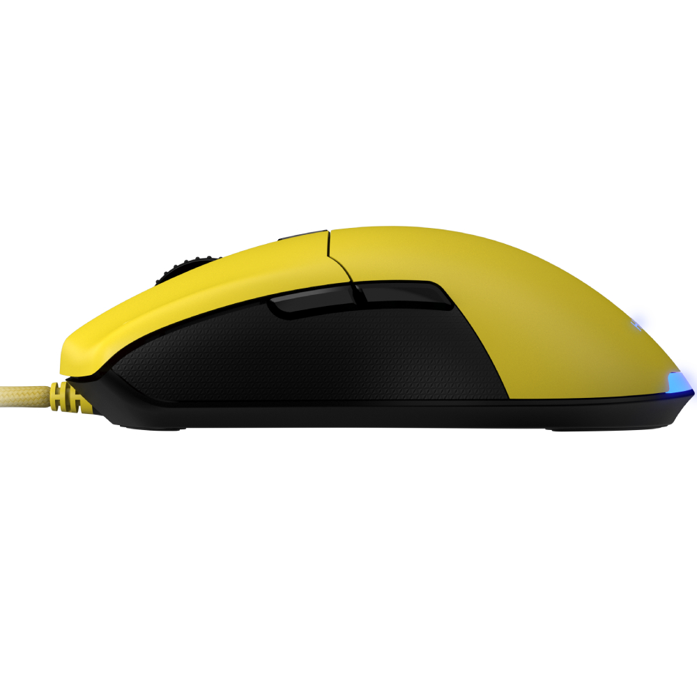 Мышь HATOR Pulsar 2 Yellow (HTM-512) Проводное подключение USB