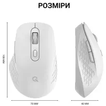 Мышь OFFICEPRO M230W Silent Click Wireless White