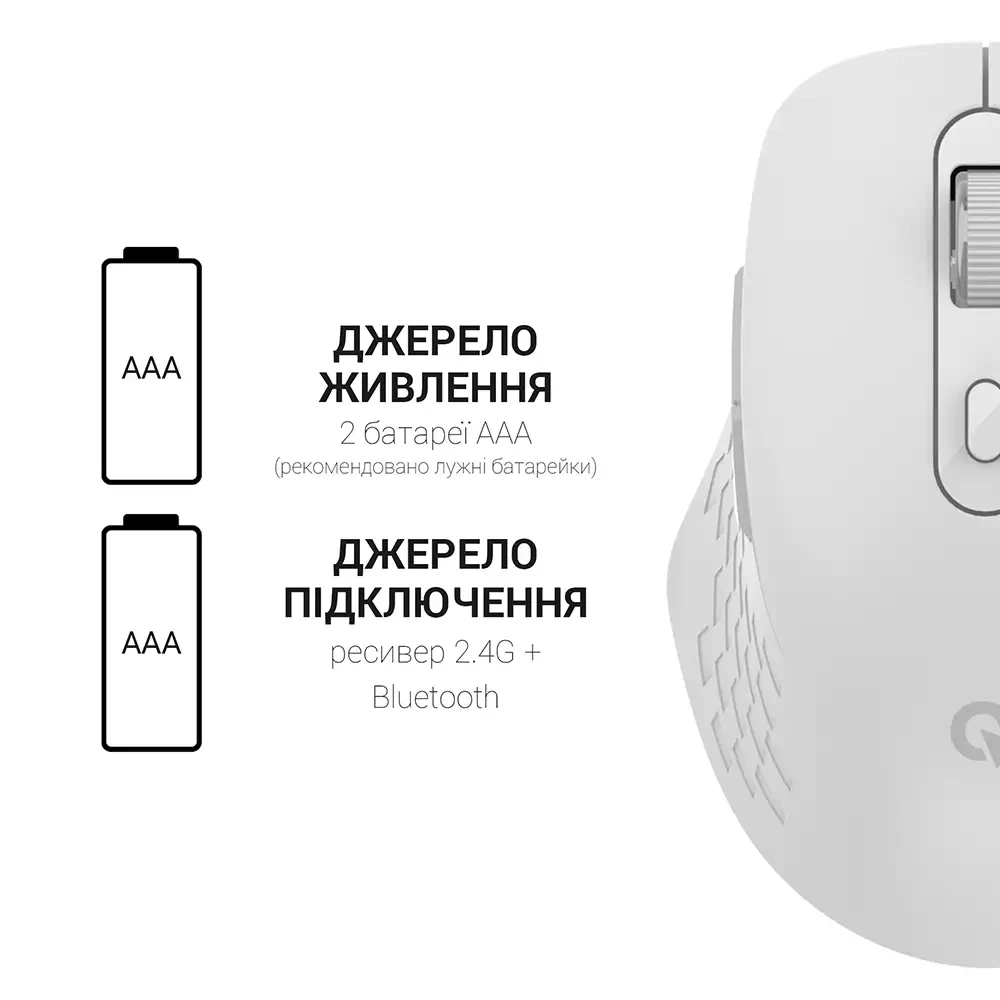 Покупка Мышь OFFICEPRO M230W Silent Click Wireless White