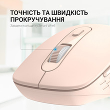 Мышь OFFICEPRO M230P Silent Click Wireless Pink (M230P)