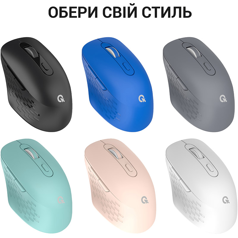 Миша OFFICEPRO M230P Silent Click Wireless Pink (M230P) Розподільча здатність сенсору 1600