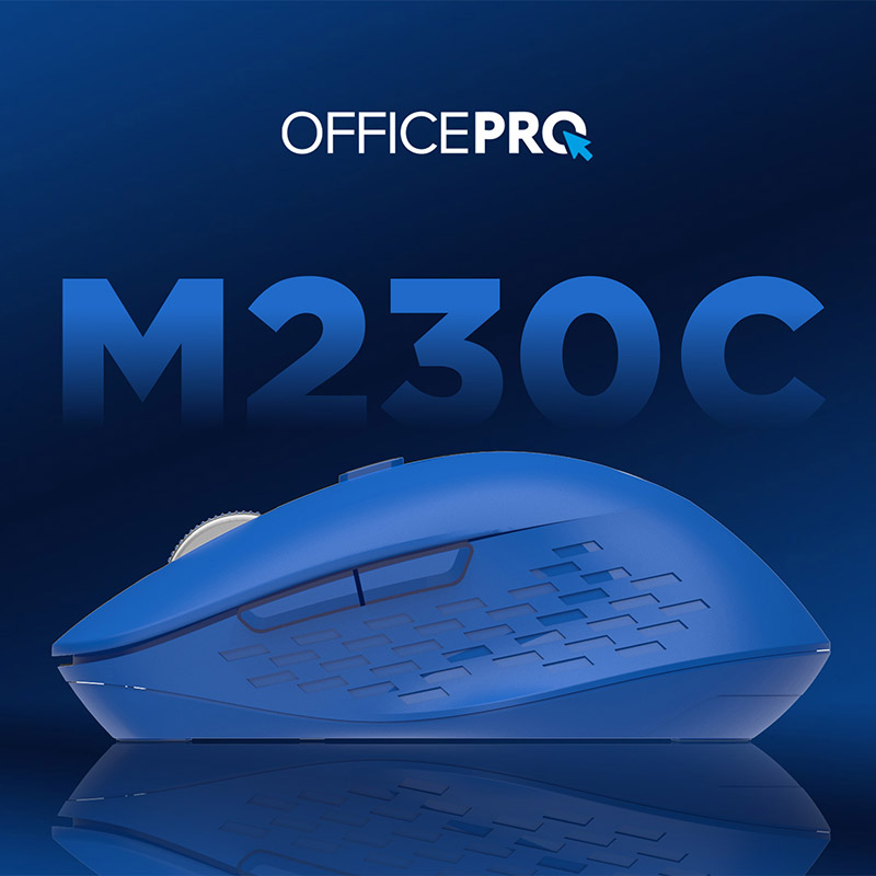 Покупка Миша OFFICEPRO M230C Silent Click Wireless Blue (M230C)