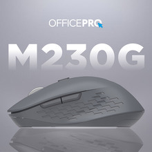 Миша OFFICEPRO M230G Silent Click Wireless Gray (M230G)