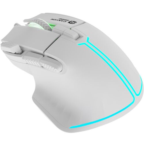 Мышь CANYON Fortnax GM-636 RGB White (CND-SGM636W) Проводное подключение USB