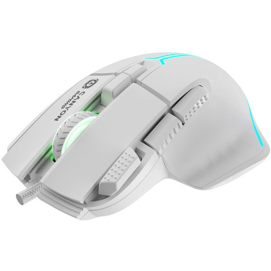 Мышь CANYON Fortnax GM-636 RGB White (CND-SGM636W) Тип подключения проводное