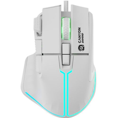 Мышь CANYON Fortnax GM-636 RGB White (CND-SGM636W)