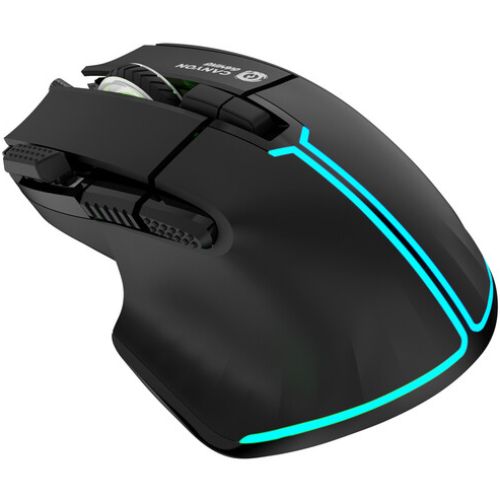 Миша CANYON Fortnax GM-636 RGB Black (CND-SGM636B) Тип підключення дротове