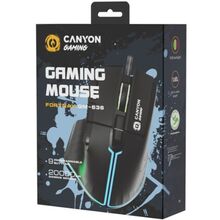Миша CANYON Fortnax GM-636 RGB Black (CND-SGM636B)