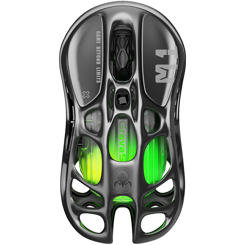 Миша GRAVASTAR Mercury M1 Pro magnesium alloy body BT/WL/USB-RGB Gunmetal Gray (GRAVASTARM1PRO_GRY)