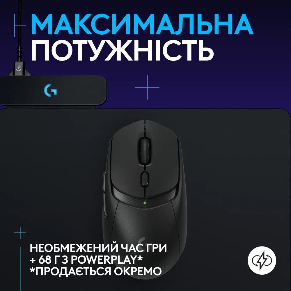 Мышь LOGITECH G309 Lightspeed Black (910-007199) Тип подключения беспроводное