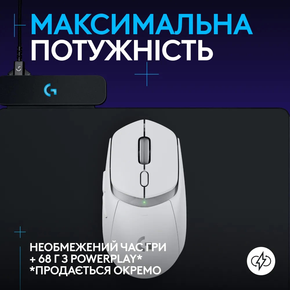 Миша LOGITECH G309 Lightspeed White (910-007207) Розподільча здатність сенсору 25600