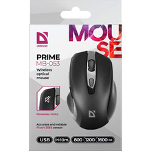 Мышь DEFENDER Prime MB-053 Black (52053)