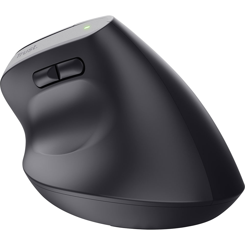 Миша Trust Bayo+ Multidevice Ergonomic Wireless Mouse Black (25146) Бездротове підключення Bluetooth + RF