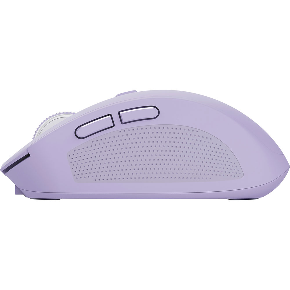 Миша TRUST Ozaa Compact Multi-Device Wireless Mouse Purple (25384) Бездротове підключення Bluetooth + RF