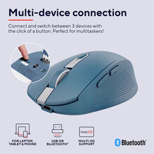 Миша TRUST Ozaa Compact Multi-Device Wireless Mouse Blue (24934)