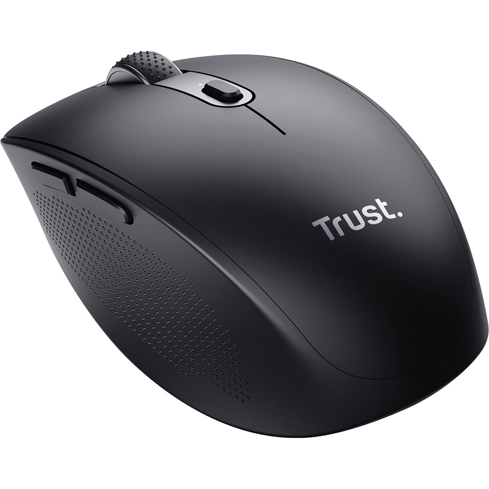 Миша TRUST Ozaa Compact Multi-Device Wireless Mouse Black (24819) Комплектація миша, гніздо для зберігання мікроприймача USB, зарядний кабель, посібник користувача