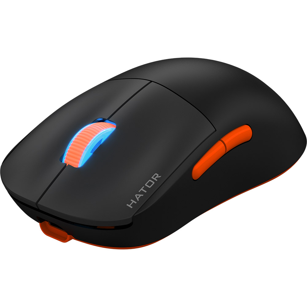 Миша HATOR Quasar 2 PRO Wireless Black/Orange (HTM560BO) Комплектація Миша HATOR Quasar 2 Pro Wireless, 2.4ГГц передавач, Знімний USB-A to USB Type-C кабель, Адаптер USB Type-A до USB Type-C, Комплект протиковзких накладок на клейовій основі, Комплект змінних 100% PTFE глайдів, Інструкція