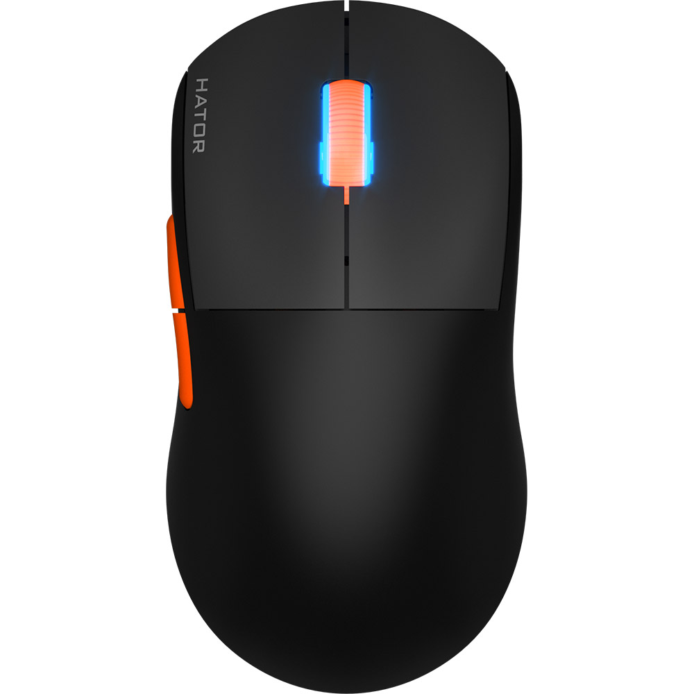 Мышь HATOR Quasar 2 PRO Wireless Black/Orange (HTM560BO)