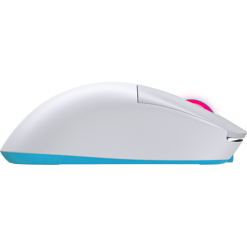 Миша HATOR Quasar 2 PRO Wireless White/Cerulean (HTM561WC) Дротове підключення USB